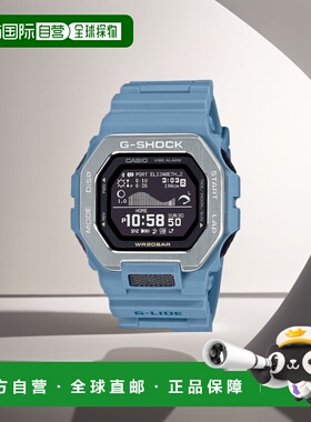 【日本直邮】卡西欧 男士手表G-Shock G-LIDE蓝色 GBX-100-2AJF