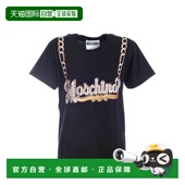 黑色 1h可退 Mos 071455401555 AW2020 香港直邮MOSCHINO 女士T恤