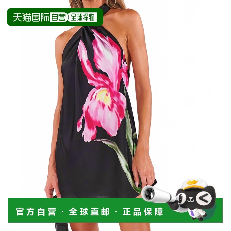 自营show me your mumuJasmine Mini Dress In Black - black 美