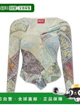 香港直邮DIESEL女士针织毛衣MFIORINAA188700AFBZ7BDA开衫