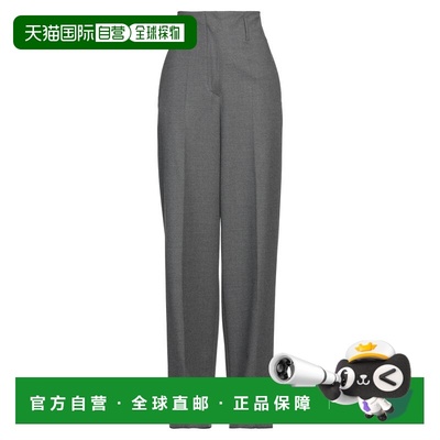 1h可退 香港直邮Sportmax 斯宝麦斯 女士 休闲长裤 grey灰色 舒适