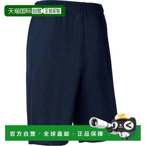 日本直邮UNDER ARMOUR 安德玛 UA 团队紧身短裤（MDN/WHT）