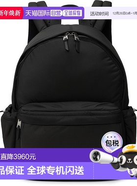 1h可退 香港直邮潮奢 Ami Paris 女士 黑色 Ami de Cœur 双肩包 U