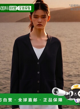 香港直邮A.P.C. 女士针织毛衣 开衫 AW2023 WVBBYF22239LZZ黑色