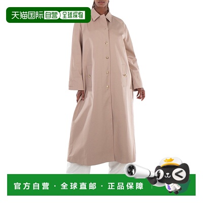 自营 Anine Bing女士米色Randy Maxi风衣，小号-米色 美国奥莱直