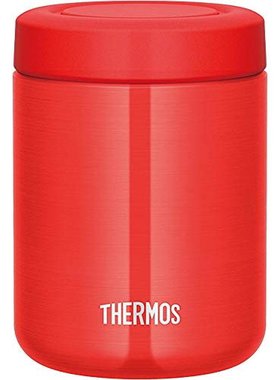 日本直邮thermos膳魔师饭盒保温真空汤罐红色500ml JBR-500 R