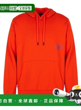 香港直邮EA7 Emporio Armani logo连帽卫衣 6RPM10PJRJZ长袖