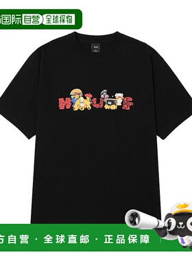 1h可退 日本直邮HUF 男女同款纯棉印花短袖T恤 25S_TS02408