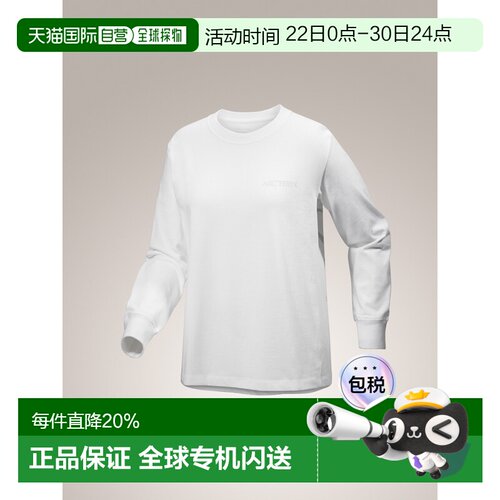 美国直邮ARC‘TERYX始祖鸟Kragg Cotton女款户外透气长袖T恤