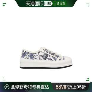 厚底运动鞋 女士 香港直邮潮奢 KCK385TQY 迪奥 Dior Walk DIOR