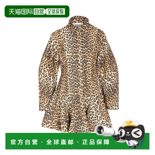 香港直邮GANNI 女士连衣裙 A1030184859 SS2026 棕色 Almond Milk