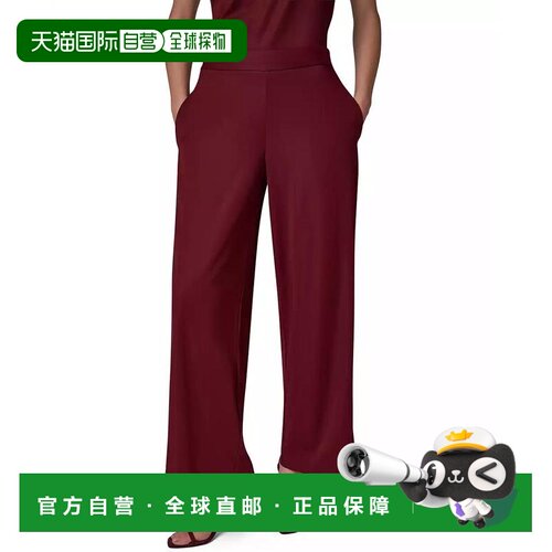 1h可退 【美国直邮】donna karan/唐娜凯伦 女士 休闲裤阔腿裤