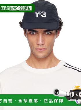1h可退 香港直邮潮奢 Y-3 男士 黑色 Run 棒球帽 KR7553 black黑