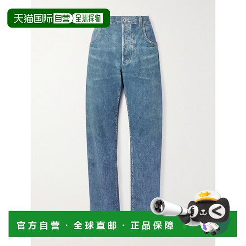 香港直邮BottegaVeneta葆蝶家女士牛仔长裤 【付后1h可退】