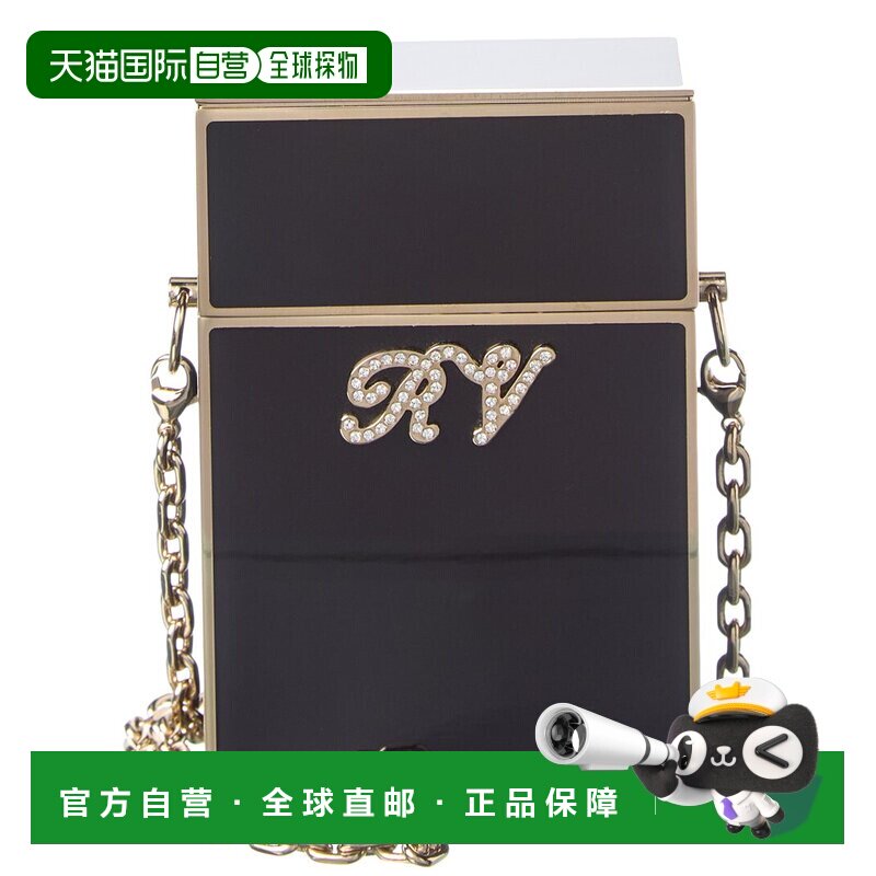 自营Roger Vivier Cigarette Case - black 美国奥莱直发