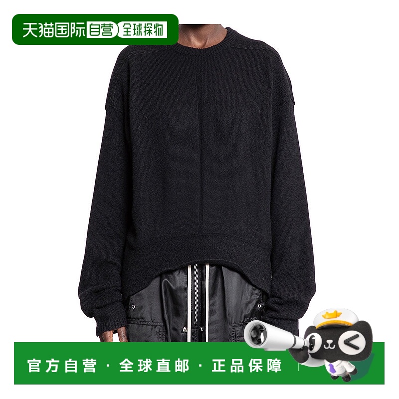 香港直邮Rick Owens 圆领长袖毛衣 RP02E4682WSBR
