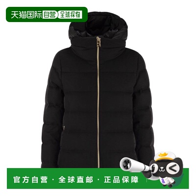 1h可退 香港直邮潮奢 Herno 女士 Resort 真丝羊绒羽绒夹克 PI002