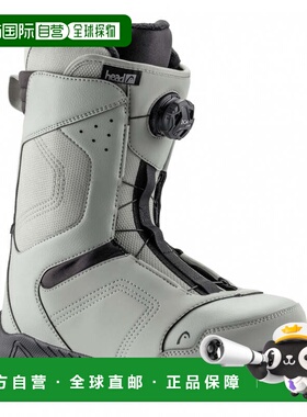 日本直邮HEAD REV BOA Coiler stone男子滑雪板靴 353435 浅灰色