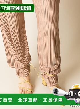 【日本直邮】RandaRANDA2WAY粗跟绑带凉鞋（黄色）秋冬女时装凉鞋