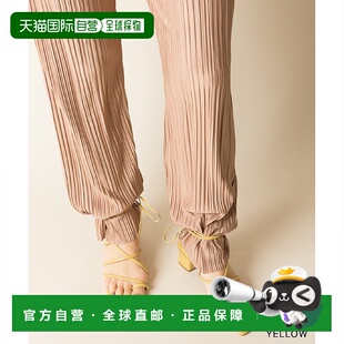 【日本直邮】RandaRANDA2WAY粗跟绑带凉鞋（黄色）秋冬女时装凉鞋