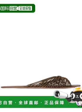 香港直邮THE ROW 女士凉鞋 F1617W180MUD SS2025 绿色 Sara 弹力