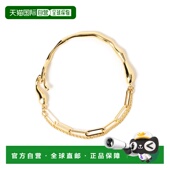日本直邮Ray BEAMS 女士 1h可退 真鍮混链设计半截手镯 614420620