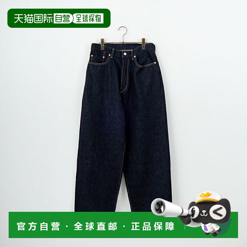 1h可退 日本直邮blurhms ROOTSTOCK 男士13.5oz宽版修身牛仔裤 BR