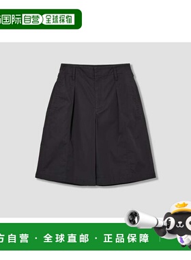 1h可退 香港直邮Lemaire 女士 PA1212 LF1352 长款褶裥紧身棉质斜