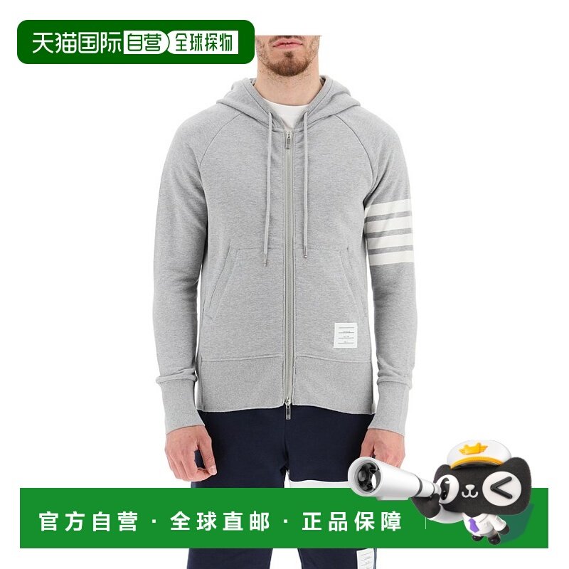 香港直邮THOM BROWNE 男士卫衣 MJT022H00535068 AW2025 灰色