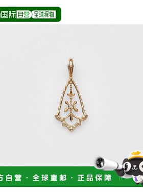 日本直邮日潮 agete 阿卡朵K5 钻石项链坠单只吊坠