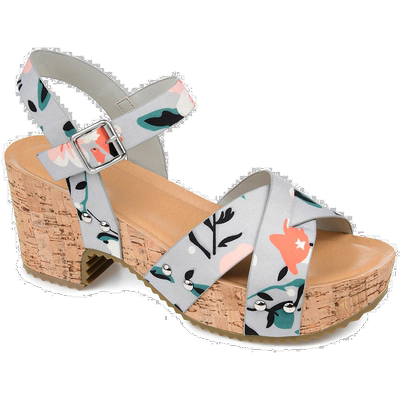 自营 Journee Collection 女式 True Comfort 泡沫 Valentina 凉