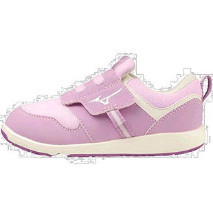 【日本直邮】Mizuno美津浓 儿童运动鞋 紫x白x粉   18cm C1GD2233