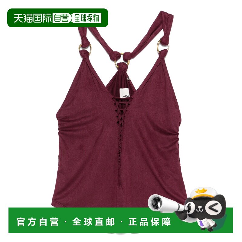 香港直邮ISABEL MARANT 女士背心吊带 HT0651FAC2K01I80BY SS2025