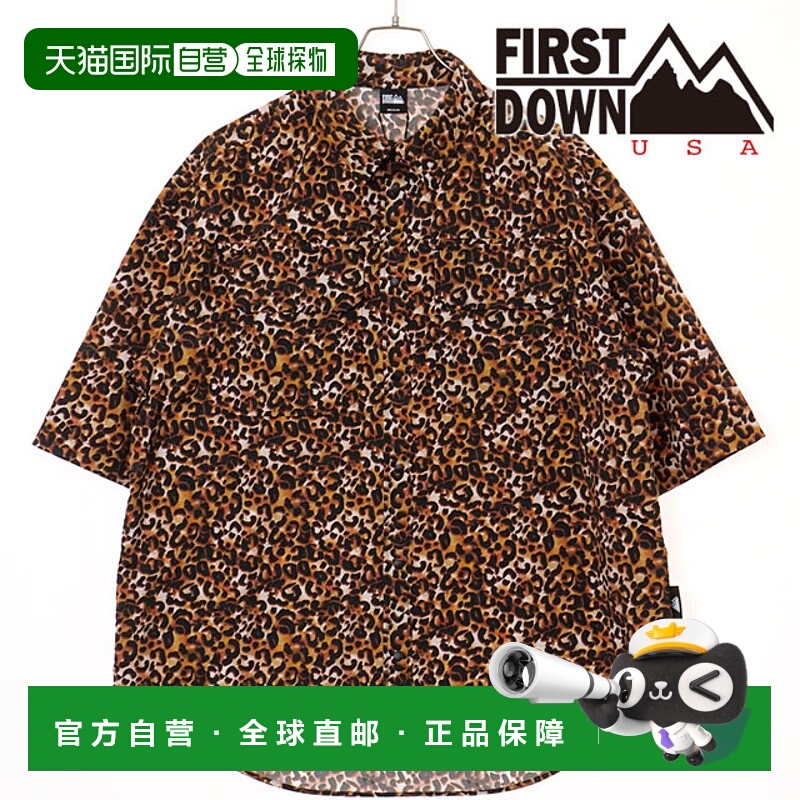 日本直邮FIRST DOWN Taslan 尼龙透气衬衫 [F891012-99 SS25] TAS