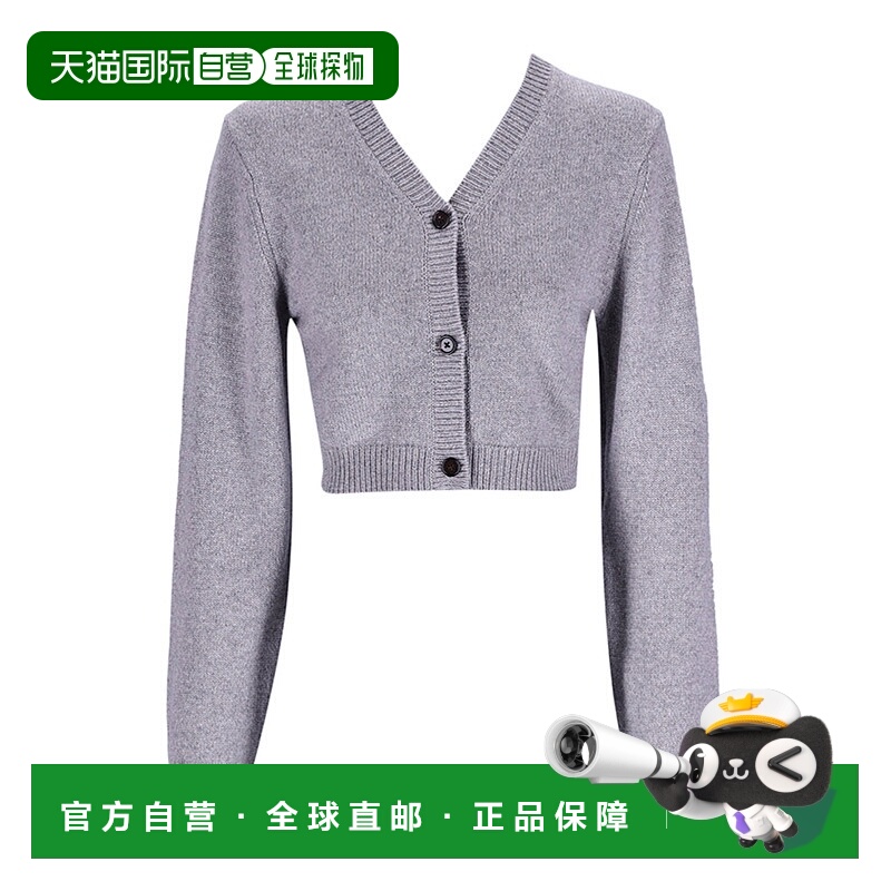 香港直邮Chloe 短款开衫 C24AMC12500羊毛羊绒长袖