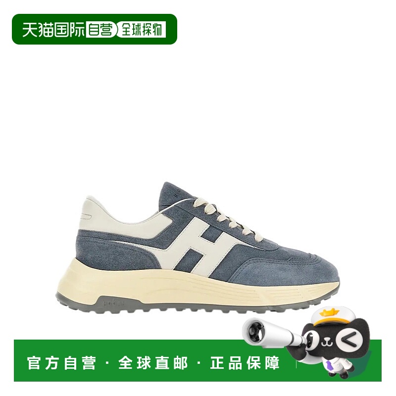 香港直邮HOGAN 男士运动鞋 HXM5630FR30UL60ZGT SS2026 灰色