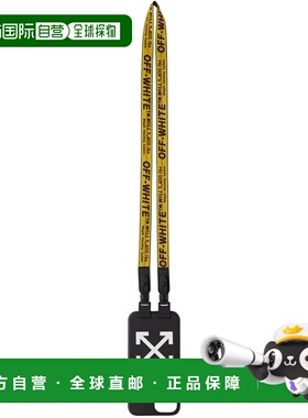 1h可退 香港直邮off-white 女士 黑色 & 黄色 Necklace iPhone 12