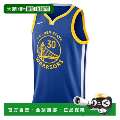 香港直邮Nike 金州勇士隊 Icon Edition  Dri-FIT NBA Swingman J