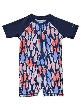 【美国奥莱】直发 Snapper Rock Fish Frenzy 防晒衣 - 蓝色