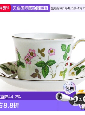 日本直邮WEDGWOOD威基伍德 野草莓Delphi杯碟套装 骨瓷咖啡杯