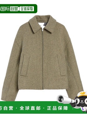 香港直邮Jil Sander 羊毛华达呢衬垫夹克 J22SW0080J40247