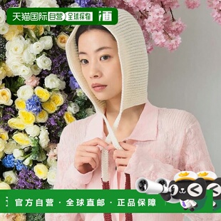 1h可退 日本直邮RACAL 女士 全棉针织连帽帽 61411190745