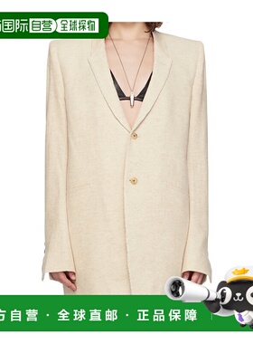 1h可退 香港直邮Rick Owens 长袖西装外套 RP02E4754MLC