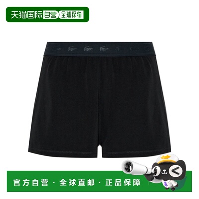 香港直邮LACOSTE 女士短裤 GF0155031 AW2026 黑【付后1h可退】