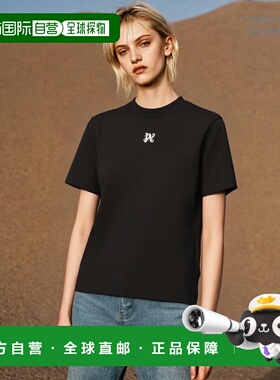 香港直邮PALM ANGELS 女士衬衫 PWAA044S24JER0021003 CO短袖