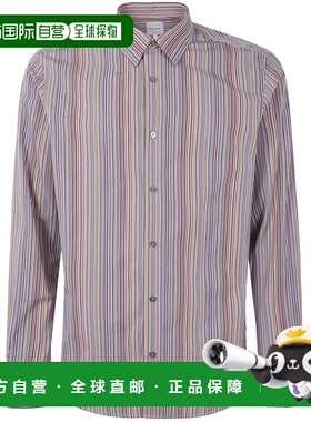 1h可退 香港直邮Paul Smith 保罗 史密斯 男士 S/C 修身衬衫 M1R0