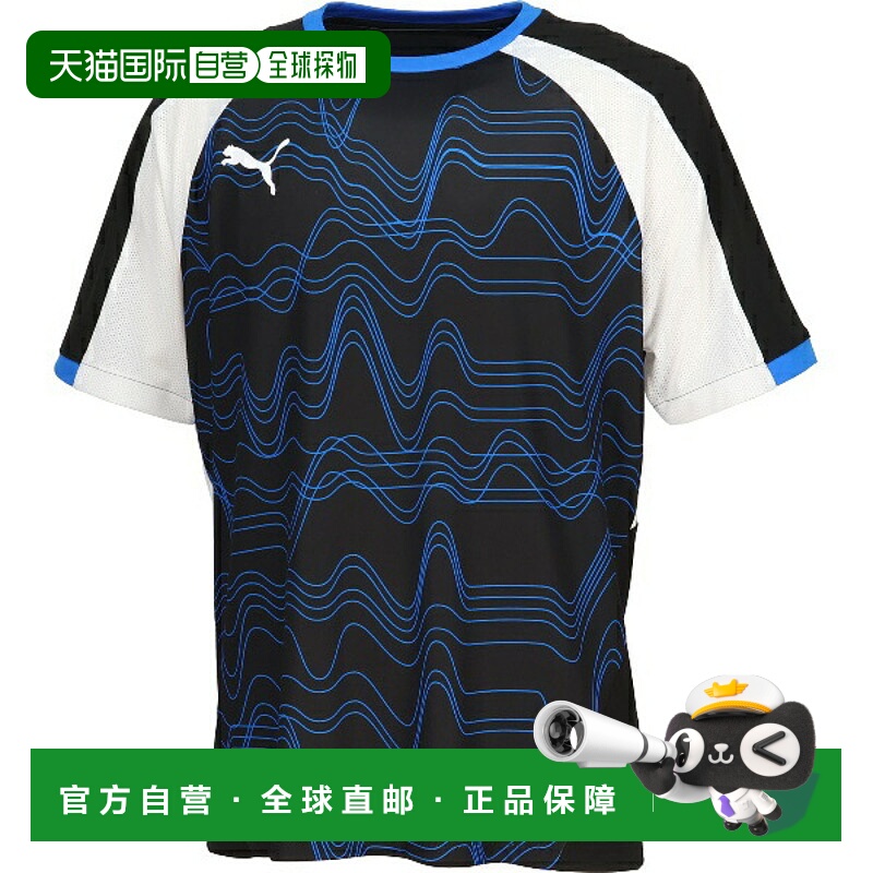 日本直邮PUMA INDIVIDUALLIGA Graphic SS 衬衫足球练习衫短袖660