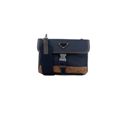 PRADA 男士斜挎包 2ZH108384F0C1B SS2025 花色 EXTRA