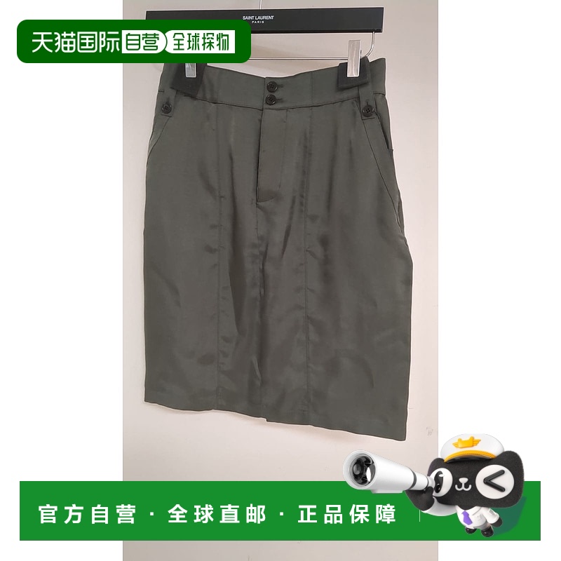 1h可退 欧洲直邮saint laurent 女士 半身裙短裙包臀裙a字裙
