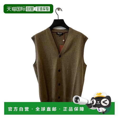 1h可退 香港直邮Loro Piana 无袖开衫 FAP6096男装